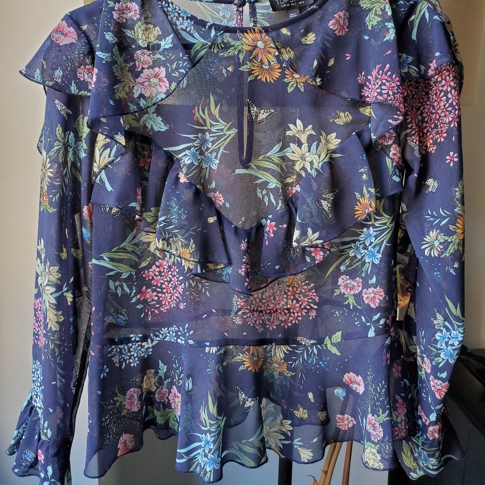 Topshop floral top